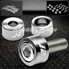 J2 ALUMINUM JDM HEADER MANIFOLD CUP WASHER+BOLT KIT FOR ACCORD CG PRELUDE SILVER picture