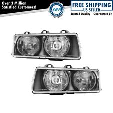 Headlights Headlamps Left & Right Pair Set of 2 for 92-99 BMW E36 3 Series picture