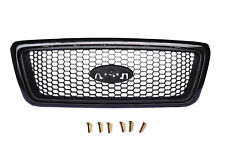 Black Grille Grill Honeycomb Insert For 2004-2008 Ford F-150 F150 Pickup Truck picture