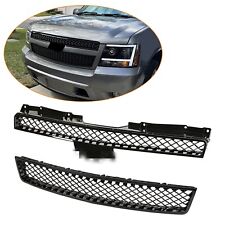 For Tahoe/Suburban/Avalanche 07-2014 Black Front Bumper Grille 22830013 15835084 picture
