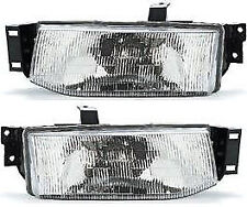 Headlights Headlamps Left & Right Pair Set NEW for 91-96 Ford Escort picture