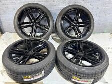 20x10/20x11 Camaro ZL1 Gloss Black Wheels Rims 5x120 W/ Tires SS RS Z28 Chevy picture