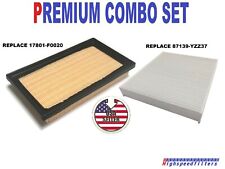 COMBO ENGINE Air Filter & CABIN Air Filter for 2021 - 2023 TOYOTA SIENNA HYBRID picture