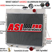 ASI 3 ROW Aluminum Radiator Fit 1967-1970 Ford Mustang 1966-1970 Ford Falcon AT picture