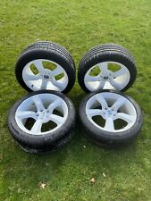 Nissan 350z OEM wheels (no tires), used good condition, 18” all around, 5-Lug picture