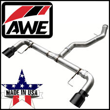 AWE Track Edition Axle-Back Exhaust System fits 2019-2024 330i/430i Base 2.0L L4 picture