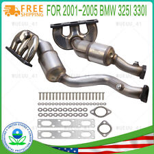 For BMW 325i 325ci 2.5L 2001-2005 Front Catalytic Converter Exhaust Manifold EPA picture
