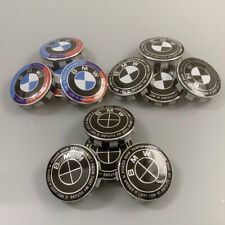 4PCS 68mm Wheel Center Caps Hub Caps Logo Badge Emblem for BMW 50th Anniversary picture