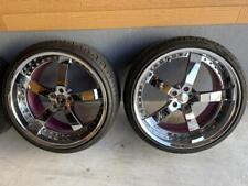 JDM WORK Wheel Set F20 R22 inch Aventador No Tires picture