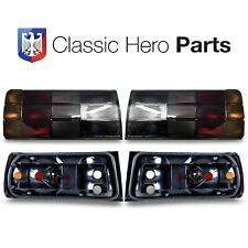 BMW E30 Late Model Smoked MHW V2 Style Tail Lights 318i 318is 325i 325is 325ix picture