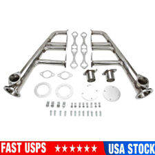NEW Stainless Lake Style Headers For SBC 265-400 V8 Chevy Hot Rod Street Rat picture