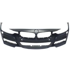 Front Bumper Cover For 2013-2016 BMW 328i w/ M Sport/HLW/PDC Sensor Holes/IPAS picture
