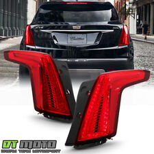 2017-2021 Cadillac XT5 Red LED Tail Lights Brake Lamps Replacement Left+Right picture