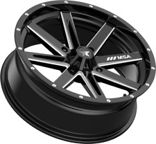 MSA M41 Boxer Wheel | Gloss Black Milled | Polaris 4x156 | MSA Wheels picture