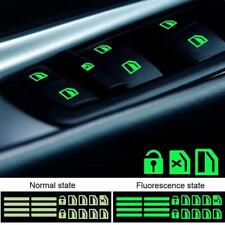 Car Sticker Car Door Window Switch Luminous Sticker Night Safety Accessories US picture