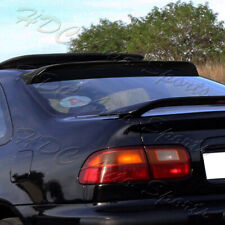 For 92-95 Honda Civic 2DR / Coupe JDM ABS Black Rear Roof Window Visor Spoiler picture