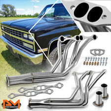 For Chevy Small Block SBC V8 Stainless Steel Long Tube Exhaust Header Manifold picture