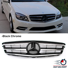 Sport Front Grill W/ Star Grille For Mercedes Benz 2008-2014 W204 C250 C300 C350 picture