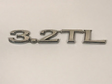99-03 Acura 3.2TL 3.2 TL Front Center Grill Logo Symbol Emblem Chrome OEM USED picture
