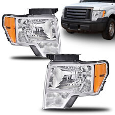 FIT FOR 2009-2014 FORD F150 F-150 REPLACEMENT HEADLIGHTS HEADLAMPS HEAD LAMPS picture