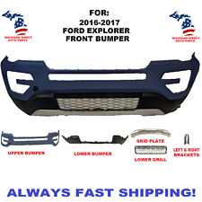FOR 2016 2017 FORD EXPLORER FRONT BUMPER UPPER & LOWER picture