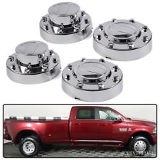 Fit For 2011-2018 Dodge Ram 3500 1-Ton Dually Alcoa Alloy Wheel Center Caps Set picture