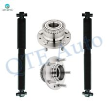 Set Rear Shock Absorber-Wheel Hub Bearing Assembly For 2006-2012 Ford Fusion FWD picture