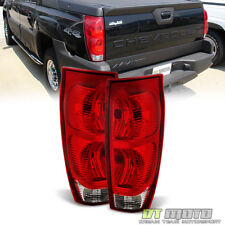 2002-2006 Chevy Avalanche 1500 2500 Tail Lights Brake Lamps Replacement Pair Set picture
