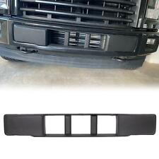 For 2015-2017 Ford F150 Front Bumper Cover Lower Grille Trim Panel Black Plastic picture