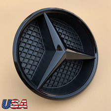 For Mercedes Benz W205 C300 C350 GLK350 Front Grille Star Badge Emblem Black New picture