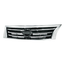 Front Chrome Surrounding Trim Grille Fits 2013 2014 2015 Nissan Altima NI1200250 picture