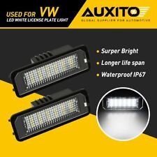 2X AUXITO LED License Plate Light Bulb Canbus For VW GOLF PASSAT SCIROCCO EOS picture