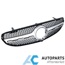 Diamond Grill Front Bumper Grille for Mercedes-Benz X253 2020- GLC 300 Chrome picture