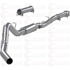 MBRP 4'' CAT-Back Exhaust Single Side Exit For 01-05 Chevrolet/GMC Sierra 3500HD picture