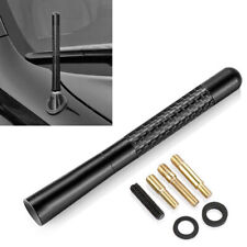 4.7 Inch Universal Car Antenna Mast Short Carbon fiber style picture