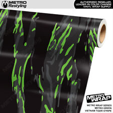 Metro Wrap Vietnam Tiger Stripe Metro Green Premium Vinyl Film picture