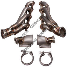 CX Twin Turbo Header Manifold Kit For G-Body LS1 LS Motor Cutlass Grand National picture