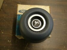 NOS 1971 - 1976 Ford Pinto Steering Wheel Horn Button Blue 1972 1973 1974 1975 picture