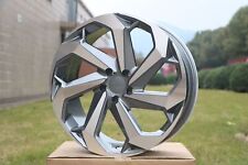 NEW 22 x 8 GUNMETAL MF TOURING STYLE FIT HONDA ACCORD LX 5X100 CB 73.1 ONE (1) picture