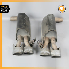 03-06 Mercedes W220 S55 S65 CL65 AMG Exhaust Muffler Quad Tips Left and Right picture