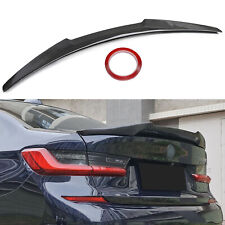 For 2019-2022 BMW G20 3 Series 330i M4 Real Carbon Fiber Rear Trunk Spoiler Wing picture