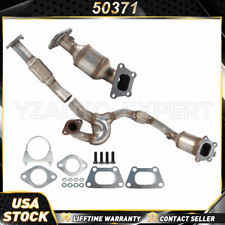 For Cadillac SRX 3.0 2010-2011 Both Catalytic Converter & Flex Pipe 10H41324/323 picture