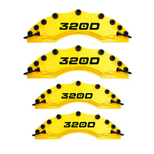 320 D Brake Caliper Cover | Customized Design  (4 pieces)  | Yellow picture