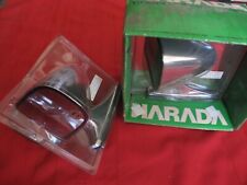 Universal 1980's PAIR Chrome MIRRORS for Sedan or Sports Car - HARADA picture