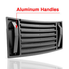 For 03-09 Hummer H2 ABS Hood Deck Vent Panel Handle Covers Trim W/ Alum Handles picture