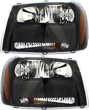 For 2006-2009 Chevrolet Trailblazer Headlight Halogen Set Pair picture