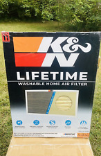 K&N Washable Home Air Filter HVC-12025 HVAC Filter, 20 x 25 x 1,  Sealed, New picture