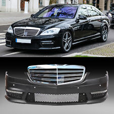 S63/S65 AMG Style Front Bumper W/DRLs for Mercedes Benz S-Class W221 S550 07-13 picture