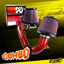 For 12-20 Sonic 1.4L Turbo 4cyl Red Cold Air Intake + K&N Air Filter picture