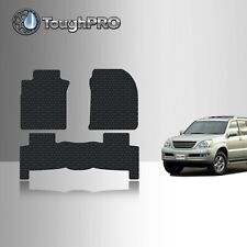 ToughPRO Floor Mats Black For Lexus GX470 All Weather Custom Fit 2003-2009 picture